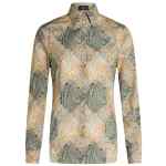 Etro Patchwork-print poplin shirt