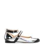 MACH & MACH Flat shoes Silver