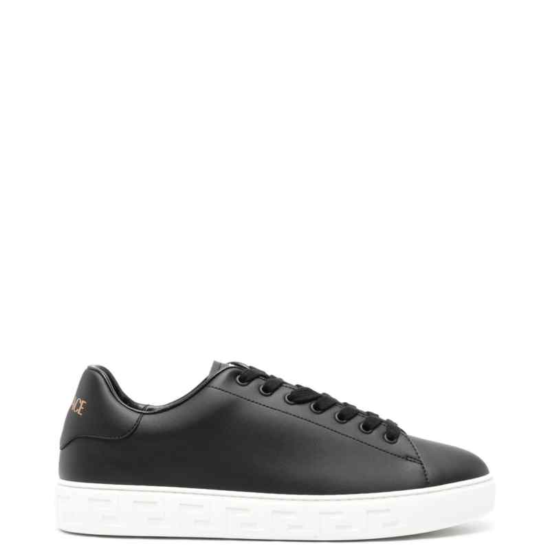 Versace greca faux leather sneakers, theFeinheit