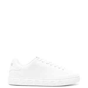 Versace greca faux leather sneakers