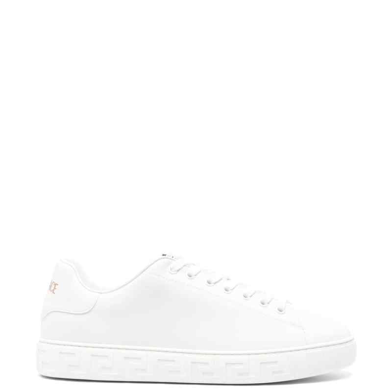 Versace greca faux leather sneakers, theFeinheit