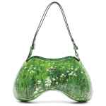 Diesel Play-Glossy shoulder bag with print
