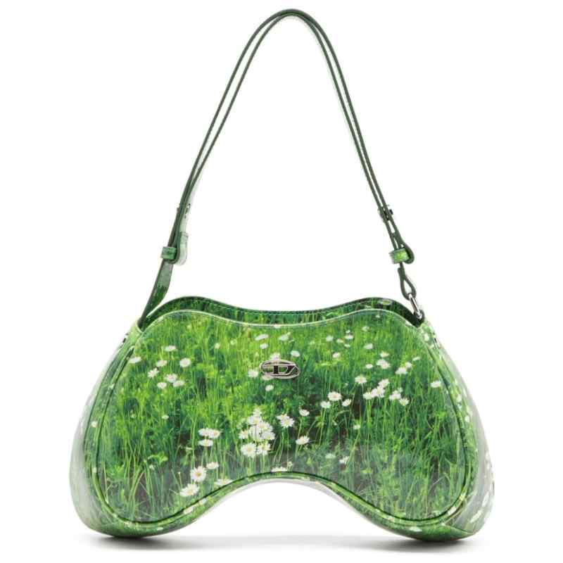 Diesel Play-Glossy shoulder bag with print Diesel Play-Glossy shoulder bag with print, theFeinheit