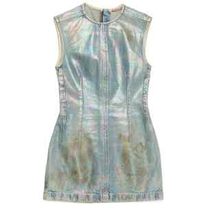 Acne Studios coated denim dress