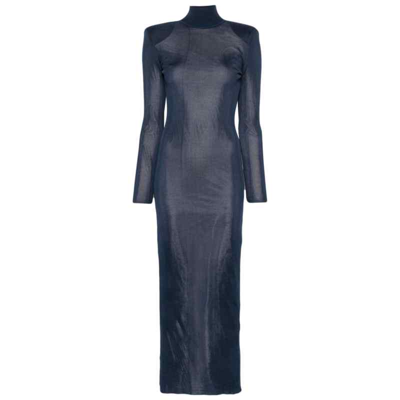 Self-Portrait knitted maxi dress, theFeinheit