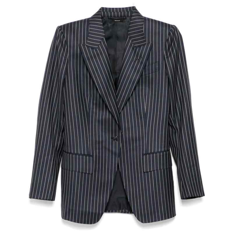 Tom Ford Pinstripe single-breasted blazer, theFeinheit