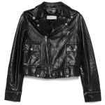 Golden Goose leather jacket with shiny effect
