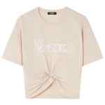 Versace 1978 Re-Edition Logo Safety Pin Short T-Shirt