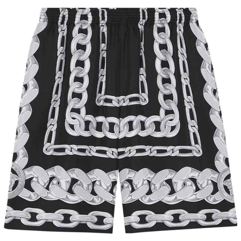 Versace Medusa Chains Silk Shorts Versace Medusa Chains Silk Shorts, theFeinheit