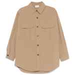 Parosh logo-embroidered shirt