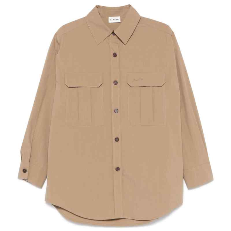 Parosh logo-embroidered shirt Parosh logo-embroidered shirt, theFeinheit