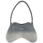 Diesel double-d denim shoulder bag