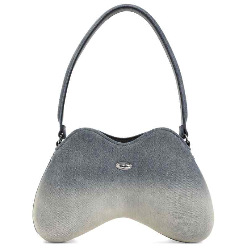 Diesel double-d denim shoulder bag, theFeinheit