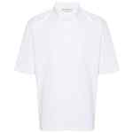 Marni logo-patch polo shirt