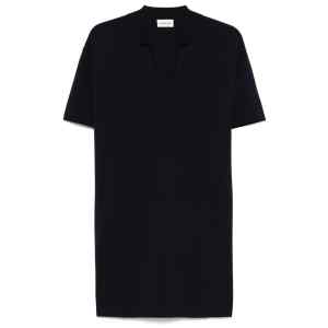 Parosh mini dress with collar detail and V-neckline