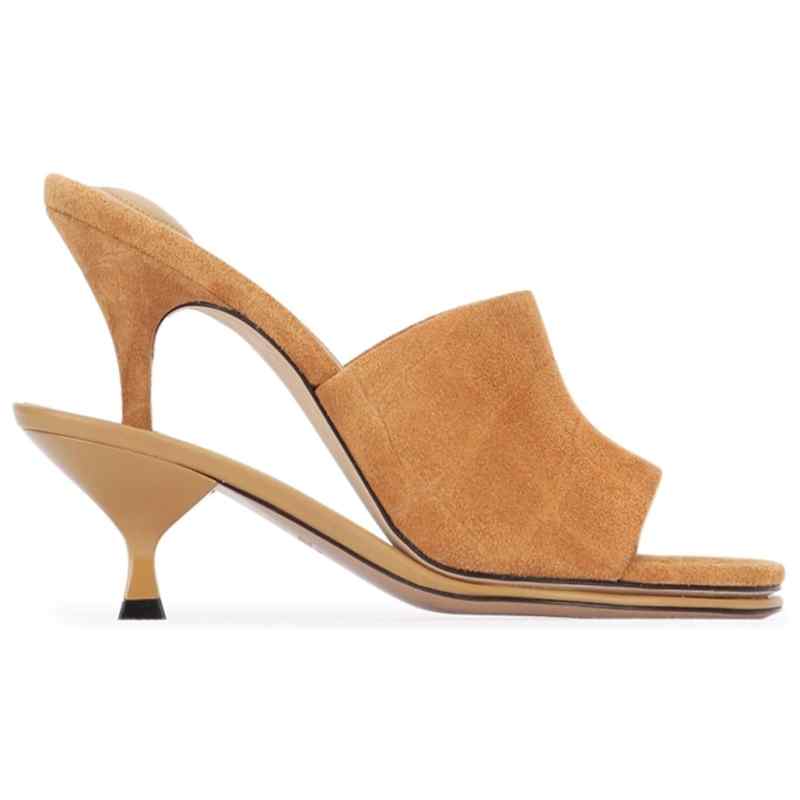 Jacquemus The Doubles 100mm Mules, theFeinheit