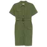 Woolrich belted waist shirt dress