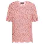 Dolce & Gabbana corded lace short sleeved T-shirt