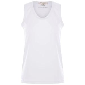 Comme Des Garcons Branded sleeveless t-shirt