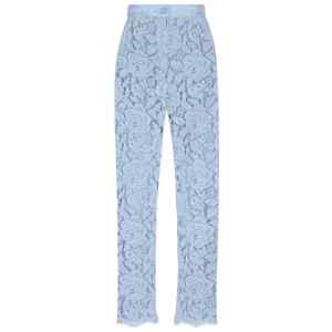 Dolce & Gabbana Embroidered Lace Trousers