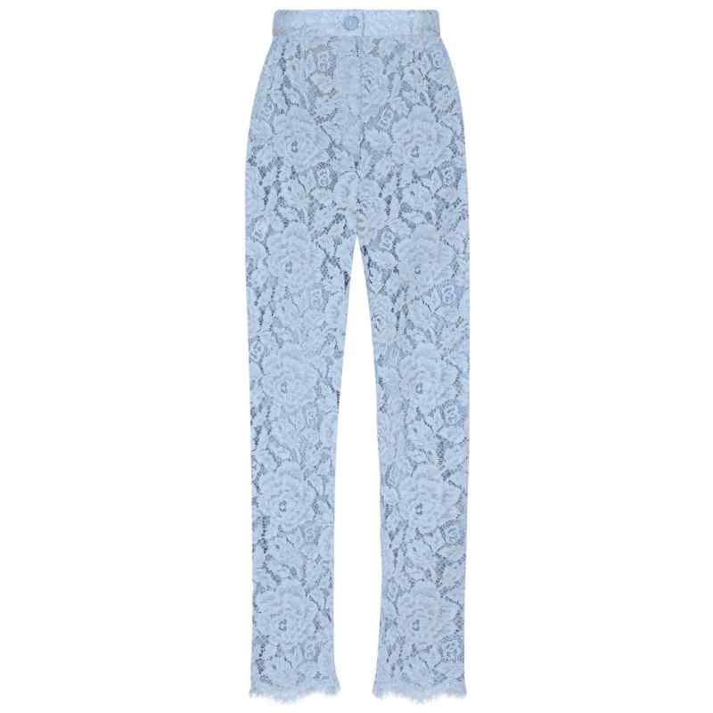 Dolce & Gabbana Embroidered Lace Trousers, theFeinheit
