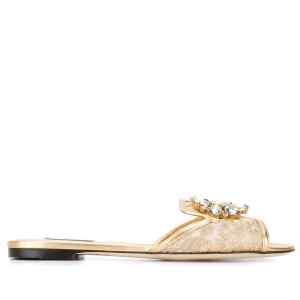 Dolce & Gabbana Sandals Golden