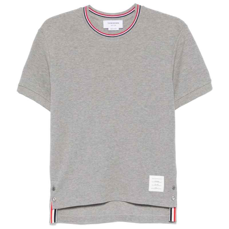 Thom Browne T-shirts and Polos Light Grey, theFeinheit