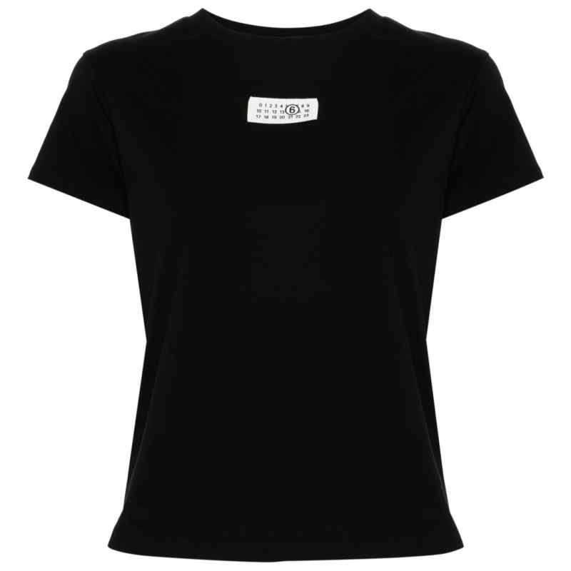 MM6 Maison Margiela T-shirts and Polos Black, theFeinheit