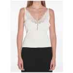 Self-Portrait V-neck tank top