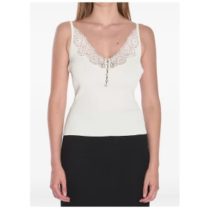 Self-Portrait V-neck tank top