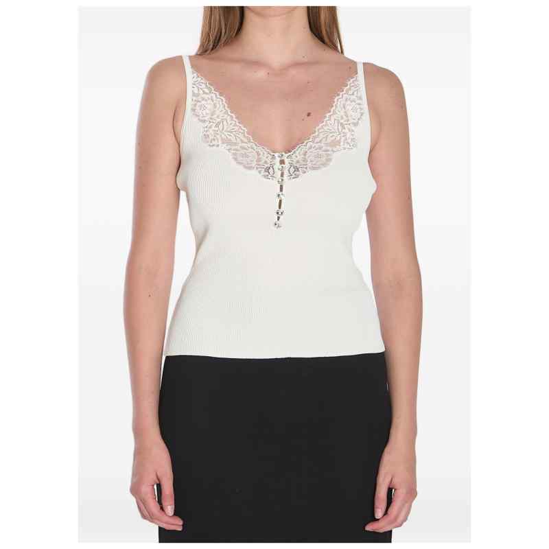 Self-Portrait V-neck tank top, theFeinheit