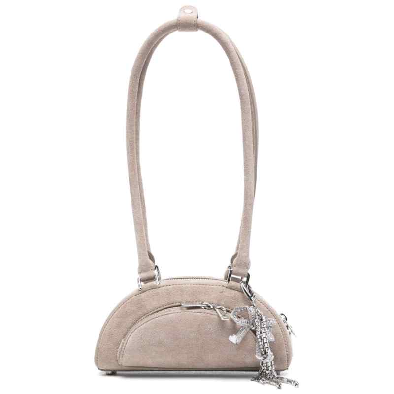 Self-Portrait Suede mini shoulder bag Self-Portrait Suede mini shoulder bag, theFeinheit