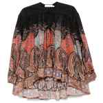 Zimmermann Rhiannon Ruffle Blouse with Puff Sleeves
