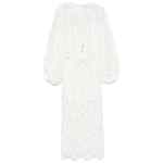Zimmermann Coco lace midi dress - ivory