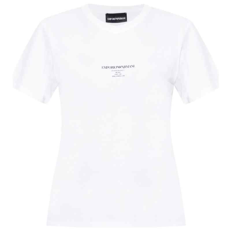 Emporio Armani T-shirts and Polos White, theFeinheit