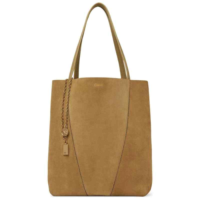 Chloé Spin Tote Bag in Suede Chloé Spin Tote Bag in Suede, theFeinheit