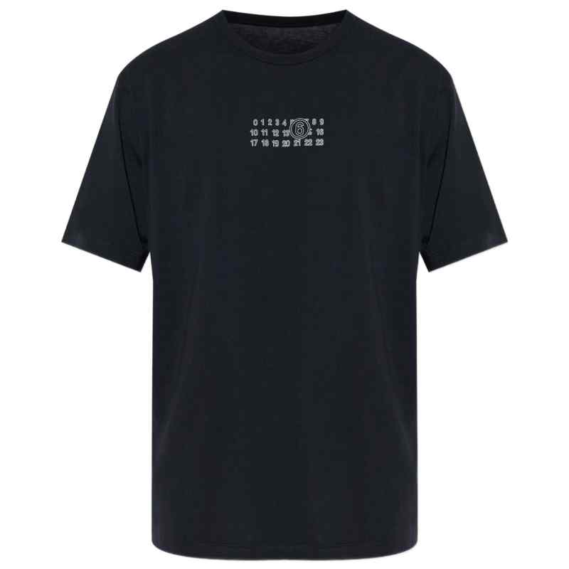 MM6 Maison Margiela T-shirts and Polos Black, theFeinheit