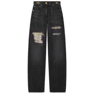 Versace Metal Mesh Regular-Fit Jeans