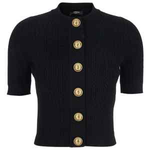 Balmain 4-pocket knitted cardigan