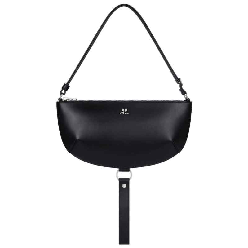 Courreges Pre half-moon leather shoulder bag, theFeinheit