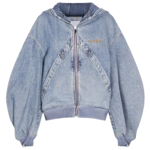 The Attico Coats Clear Blue