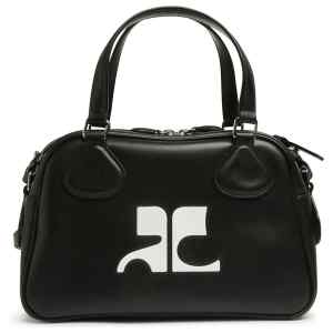 Courreges Re-Edition Reedition leather bowling bag
