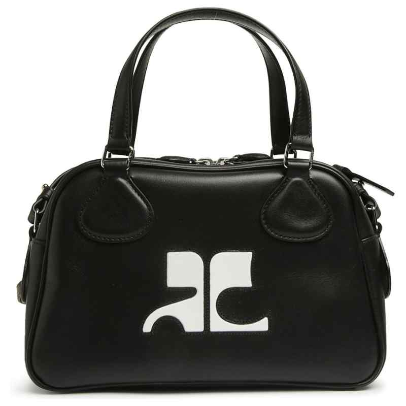 Courreges Re-Edition Reedition leather bowling bag, theFeinheit