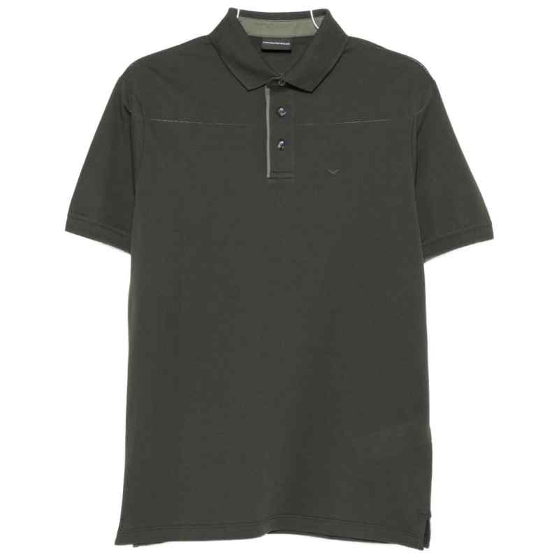 Emporio Armani Embroidered-detail polo shirt, theFeinheit