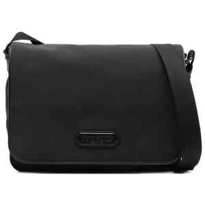 Tom Ford leather-trimmed nylon messenger bag