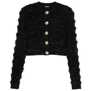 Balmain Sequin-embellished cardigan