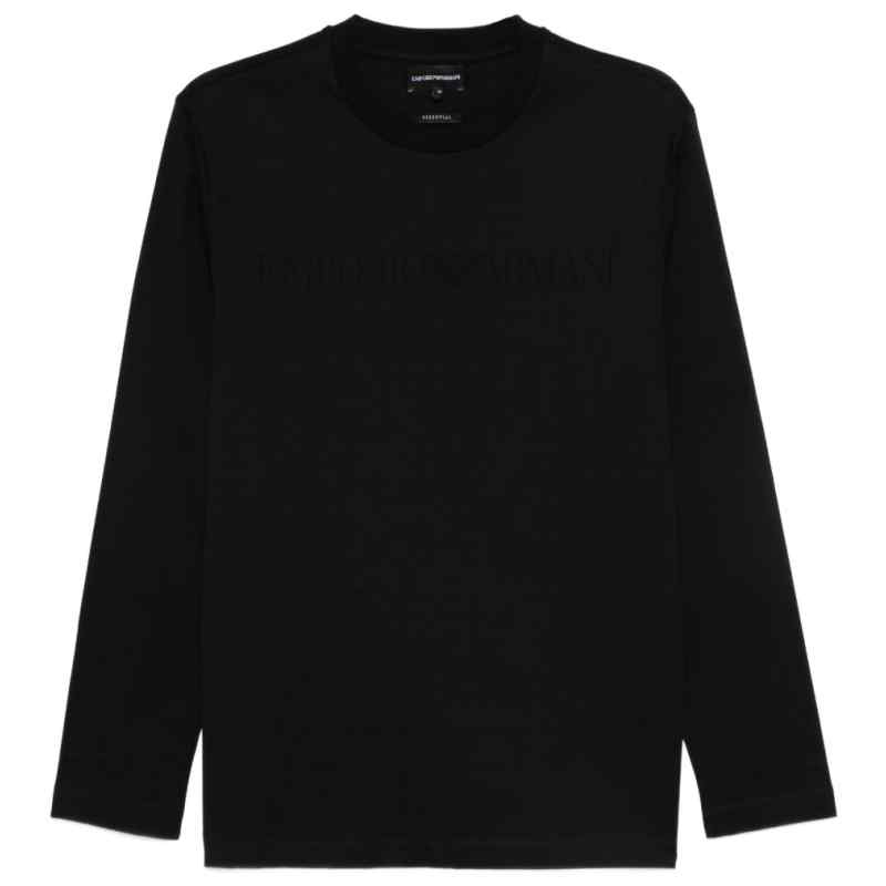 Emporio Armani Long-sleeved cotton T-shirt, theFeinheit