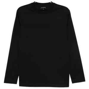 Emporio Armani Long-sleeved cotton T-shirt