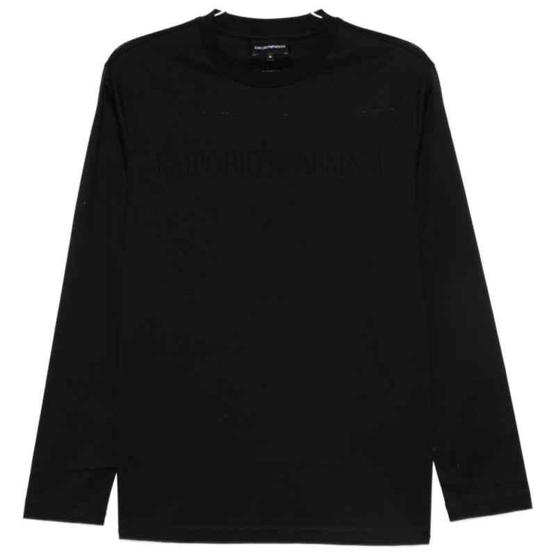 Emporio Armani Long-sleeved cotton T-shirt, theFeinheit