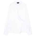 Emporio Armani Wrap-front button-detail blouse